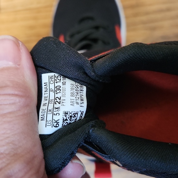 NWOT Adidas Lite Racer Kids/Toddler Slip-on Sneakers Size 6K - Picture 7 of 9